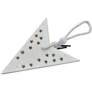 Clayre & Eef 6PA0512SW Decoration Star White 30x10x30 cm