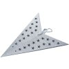 Clayre & Eef 6PA0512XLZI Decorative stars silver 90x20x90 cm