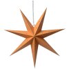 Clayre & Eef 6PA0513L Decoration Star Orange 60x22x60 cm