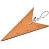 Clayre & Eef 6PA0513M Decoration Star Orange 45x15x45 cm