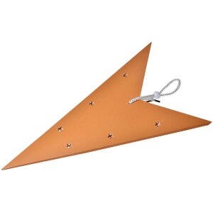 Clayre & Eef 6PA0513XL Decoration Star Orange...