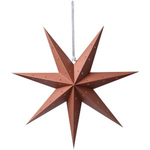 Clayre & Eef 6PA0514M Decoration Star Brown 45x15x45 cm