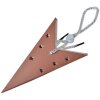 Clayre & Eef 6PA0514S Decoration star copper 30x8x30 cm