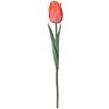 Clayre & Eef 6PL0237 Artificial Flower Tulip Orange 6x6x50 cm