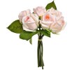 Clayre & Eef 6PL0239 Artificial bouquet with 6 roses 16x16x24 cm