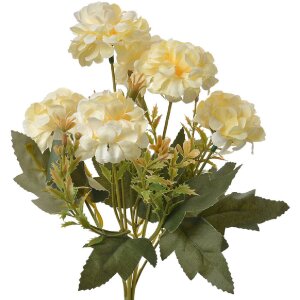 Clayre & Eef 6PL0264 Artificial flower cream 15x10x30 cm