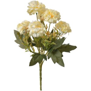 Clayre & Eef 6PL0264 Artificial flower cream 15x10x30 cm