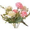 Clayre & Eef 6PL0266 Artificial Flower Pink/White 15x10x30 cm