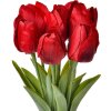 Clayre & Eef 6PL0276 Artificial Flower Tulips 10x10x32 cm Red