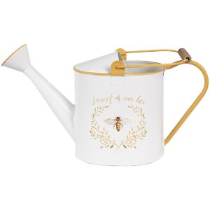 Clayre & Eef 6Y5510 Decoration Watering Can White...