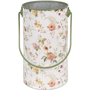 Clayre & Eef 6Y5511L Decorative bucket floral pattern...