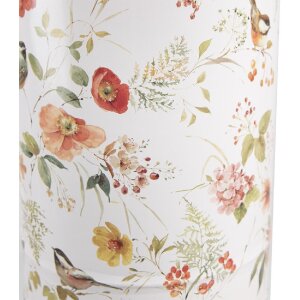 Clayre & Eef 6Y5511L Decorative bucket floral pattern Ø 19x27 cm