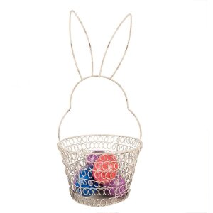 Clayre & Eef 6Y5581M Basket Rabbit White Ø...