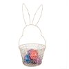 Clayre & Eef 6Y5581M Basket Rabbit White Ø 15x34 cm