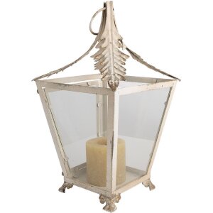 Clayre & Eef 6Y5585 Lantern Beige 26x26x47 cm Antique...