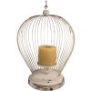 Clayre & Eef 6Y5588 Lantern Beige Iron 31x24x45 cm Antique Style