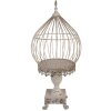 Clayre & Eef 6Y5590 Decoration Birdcage Beige Ø 36x69 cm