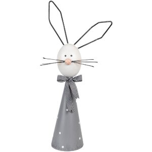 Clayre & Eef 6Y5593 Decoration Rabbit Grey White...