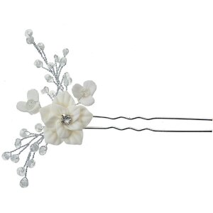 Juleeze JZHC0055 Hairpin silver coloured 6x1x12 cm