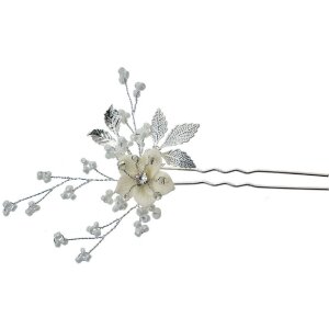 Juleeze JZHC0056 Hairpin silver coloured 6x1x12 cm