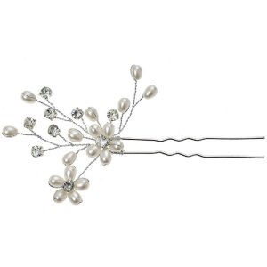 Juleeze JZHC0059 Hairpin silver coloured 6x1x12 cm