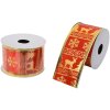 Clayre & Eef LI0123 Ribbon Red Gold Coloured 5 cm x 2.7 m