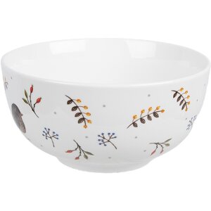 Clayre & Eef SPYBO Bowl country style white Ø...