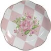 Clayre & Eef SWRKS-1 Coffee Cup with Saucer Pink 12x9x6 cm 200 ml