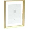 Deknudt S028A1 Glass frame gold floating photo effect 30x40cm 40x50cm