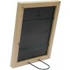 Deknudt S45SH1 Modern picture frame light natural wood colour brown 15.0x20.0 cm