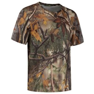 Stealth Gear T-shirt short sleeve camo forest print size XXL