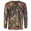 Stealth Gear T-shirt long sleeve camo forest print size M