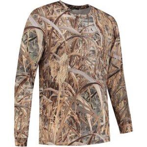 Stealth Gear T-shirt long sleeve camo reed print size S