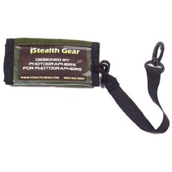 Stealth Gear Compact Flash Card Storage Pouch Green