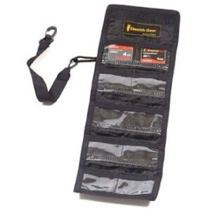 Stealth Gear Compact Flash Card Storage Case Charcoal