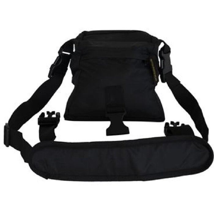 Buteo Photo Gear bean bag 1 saddle model black with shoulder strap