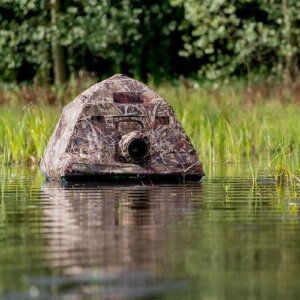 Buteo Photo Gear Swim Hiding Grebe