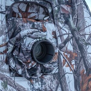 Buteo Photo Gear snoot/lens protection snow for camouflage tent