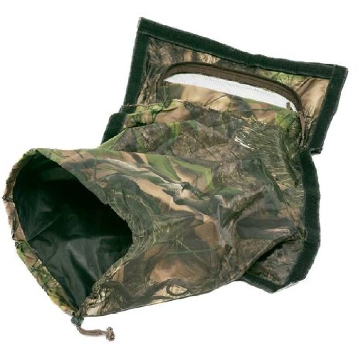 Buteo Photo Gear snoot/lens cover green for camouflage tent