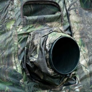 Buteo Photo Gear snoot/lens cover green for camouflage tent