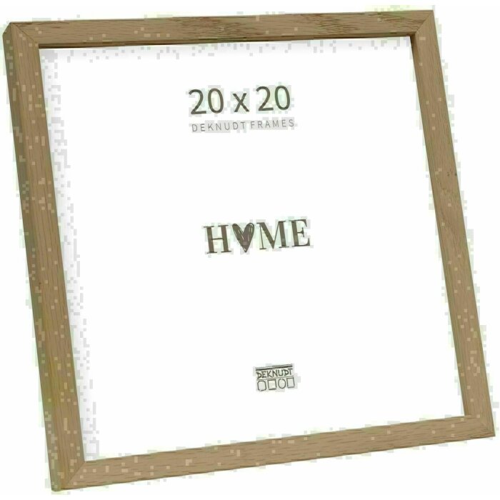 Deknudt S47DJ1 picture frame solid oak wood natural 20.0 x20.0 cm