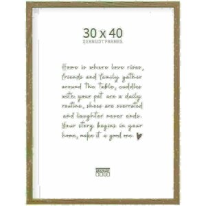 Deknudt S47DJ1 picture frame solid oak wood natural 30.0...