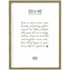 Deknudt S47DJ1 picture frame solid oak wood natural 30.0 x40.0 cm