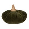 Clayre & Eef 65429 Decoration Pumpkin Green Ø 15x12 cm