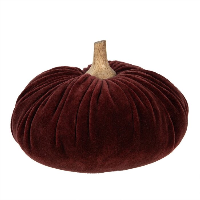 Clayre & Eef 65414 Decorative Pumpkin Red Ø 20x14 cm Country Style