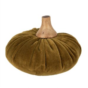 Clayre & Eef 65417 Decorative Pumpkin Green Ø...