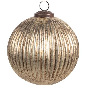 Clayre & Eef 6GL4549S Christmas bauble Gold coloured...