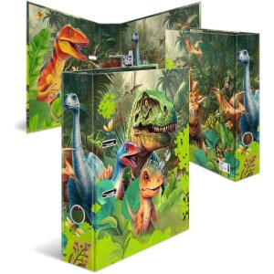 HERMA 20079 A4 Dino World motif folder