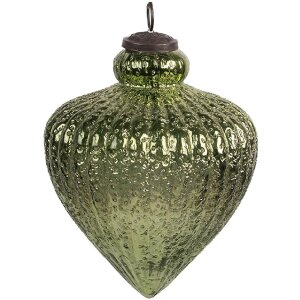 Clayre & Eef 6GL4558XL Christmas bauble glass...