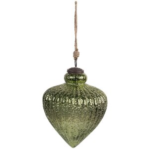 Clayre & Eef 6GL4558XL Christmas bauble glass...